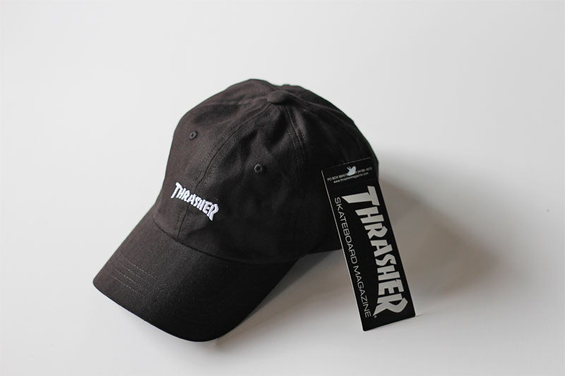 スラッシャー カーブキャップ THRASHER 16TH-C25 黒 | オズのかご